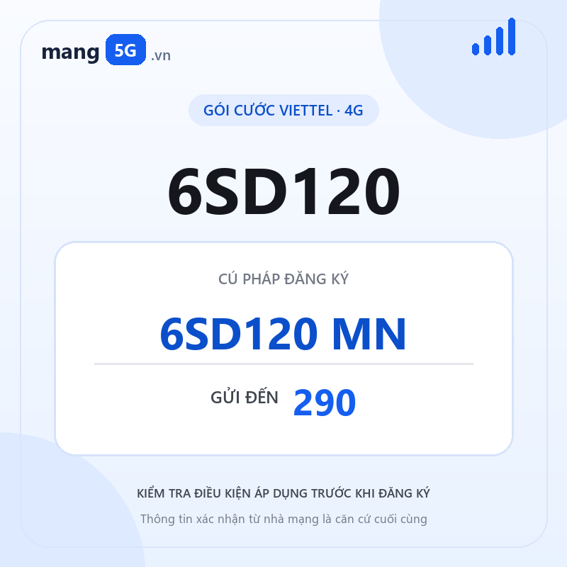 Ảnh thông tin gói 6SD120