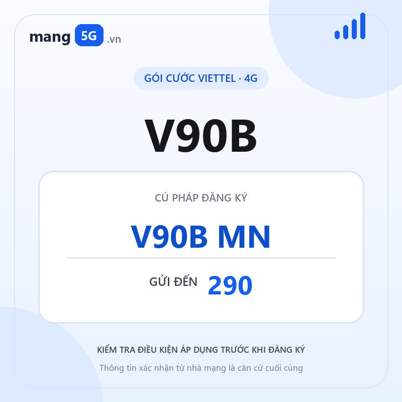 Ảnh thông tin gói V90B